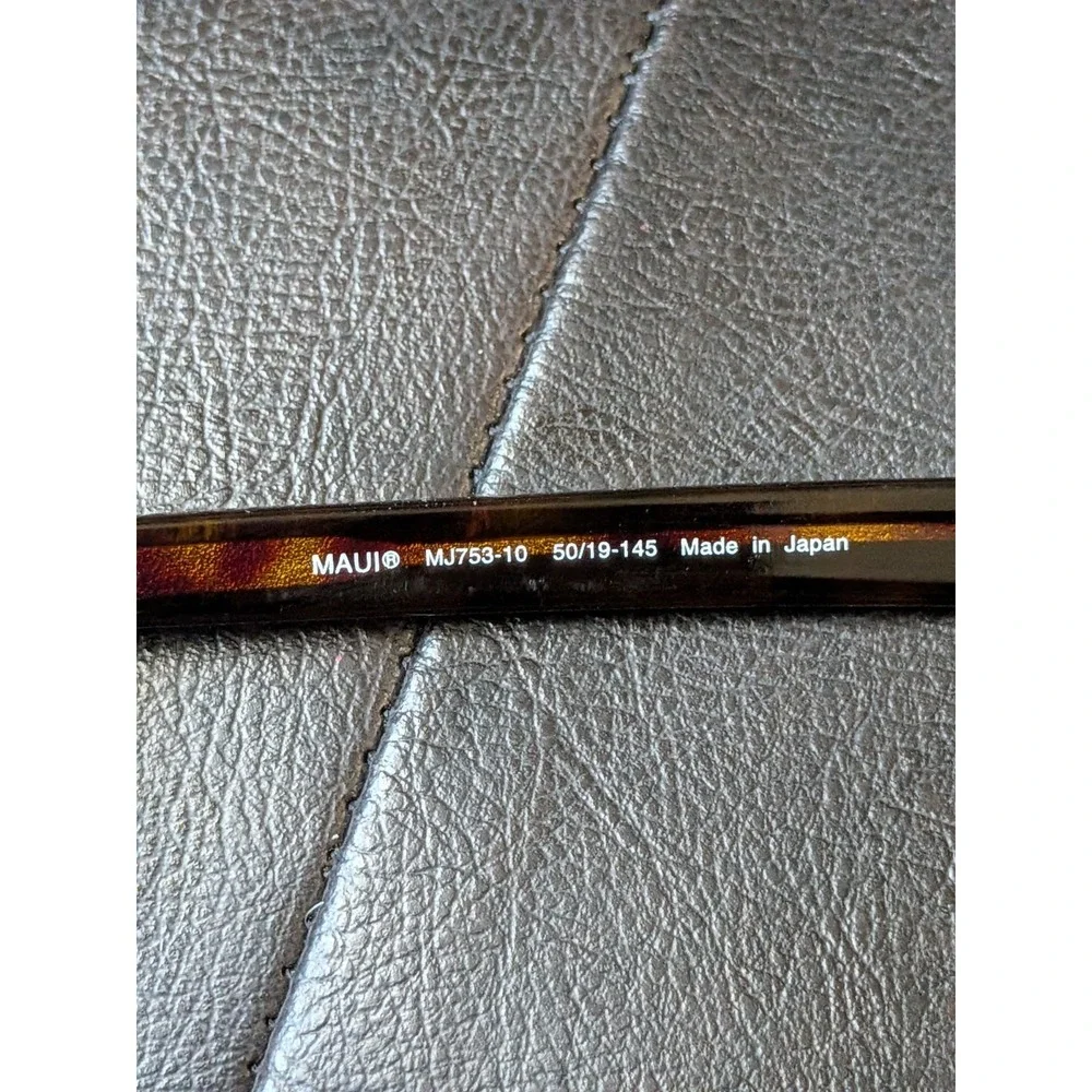 MAUI JIM MJO753-10 50mm Brown Havana Tortoise Eyeglasses Frames Japan